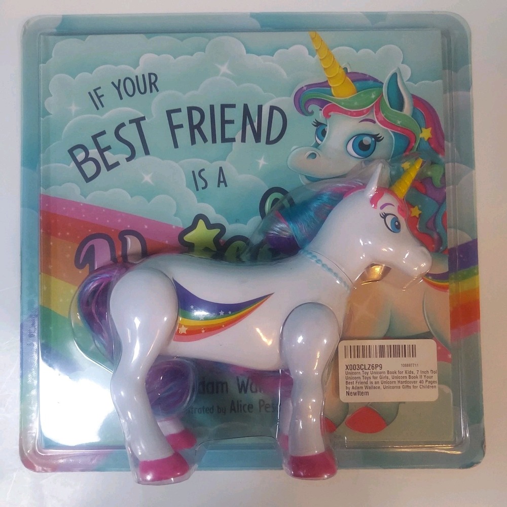 If Your Best Friend‎ Is A Unicorn 40 Page Book Plus Unicorn